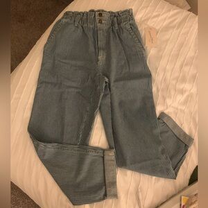 Universal Thread striped Mom Jeans